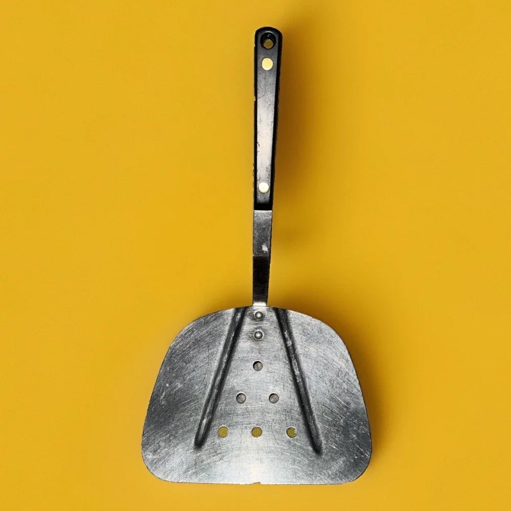 Vtg Stainless Slotted Masterpiece Spatula Wide Turner Flipper Made In Japan